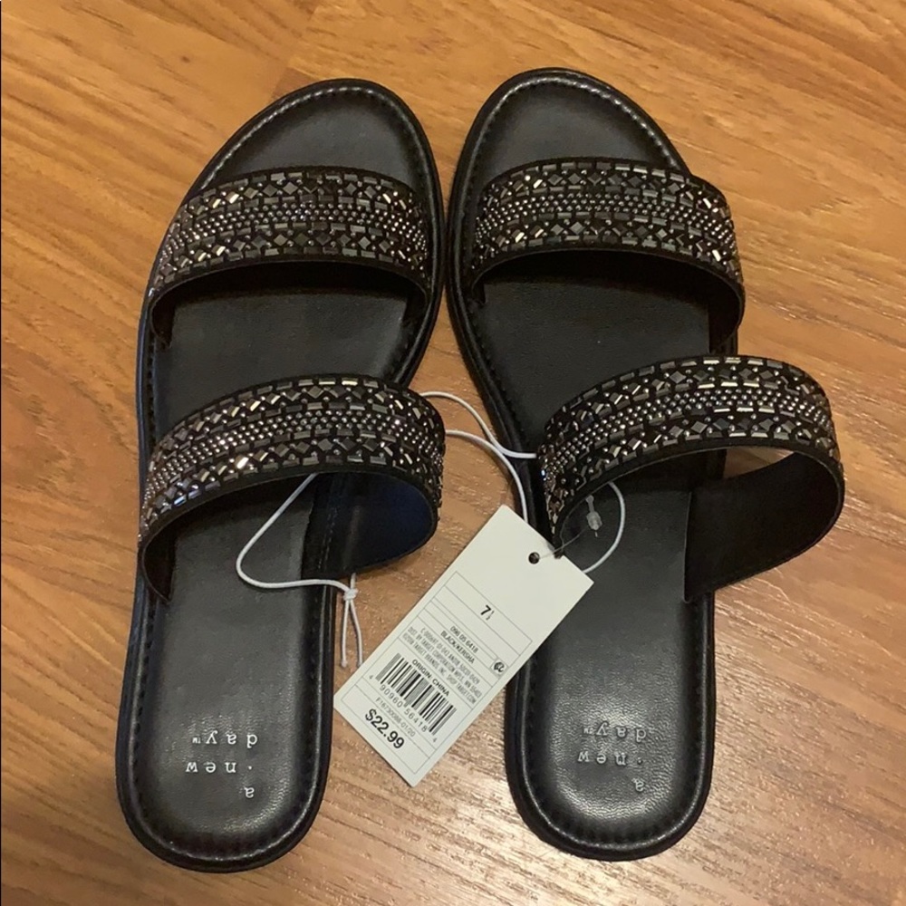 A new day brand new sandals